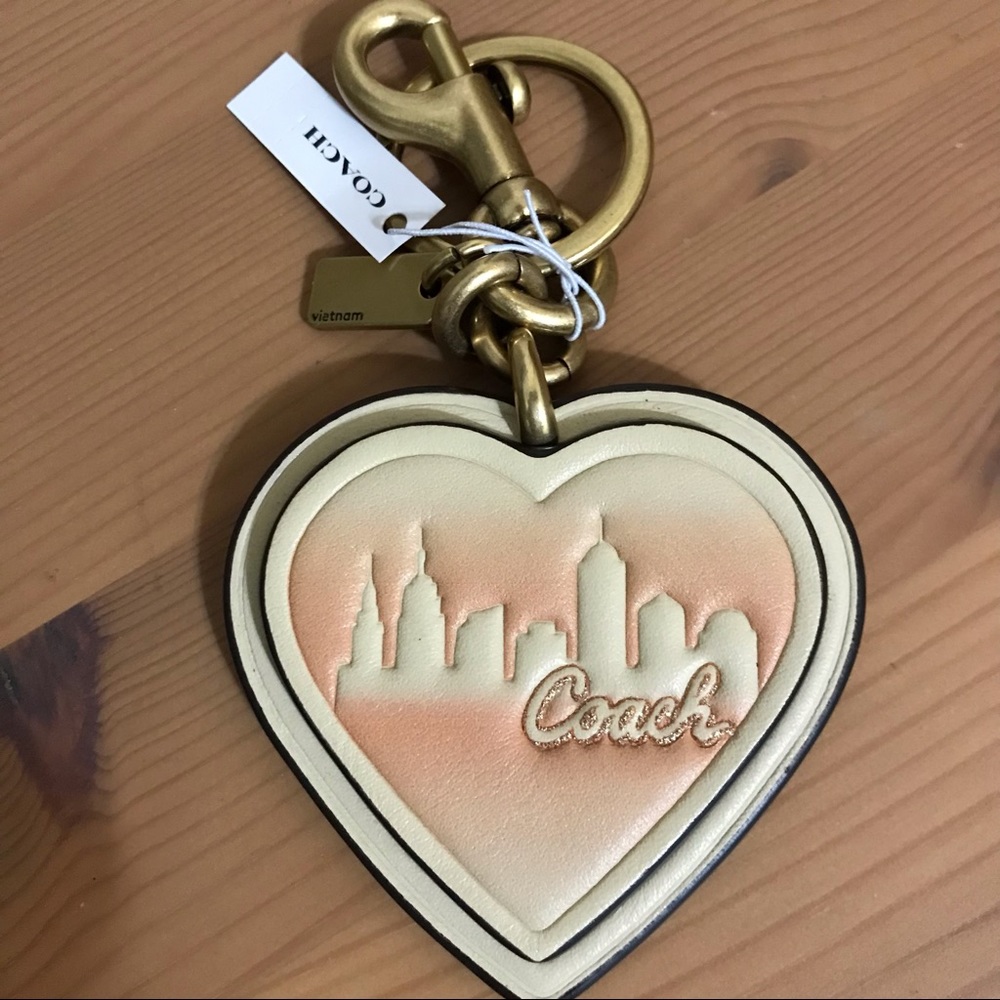 Coach X Jennifer Lopez Heart Bag Charm